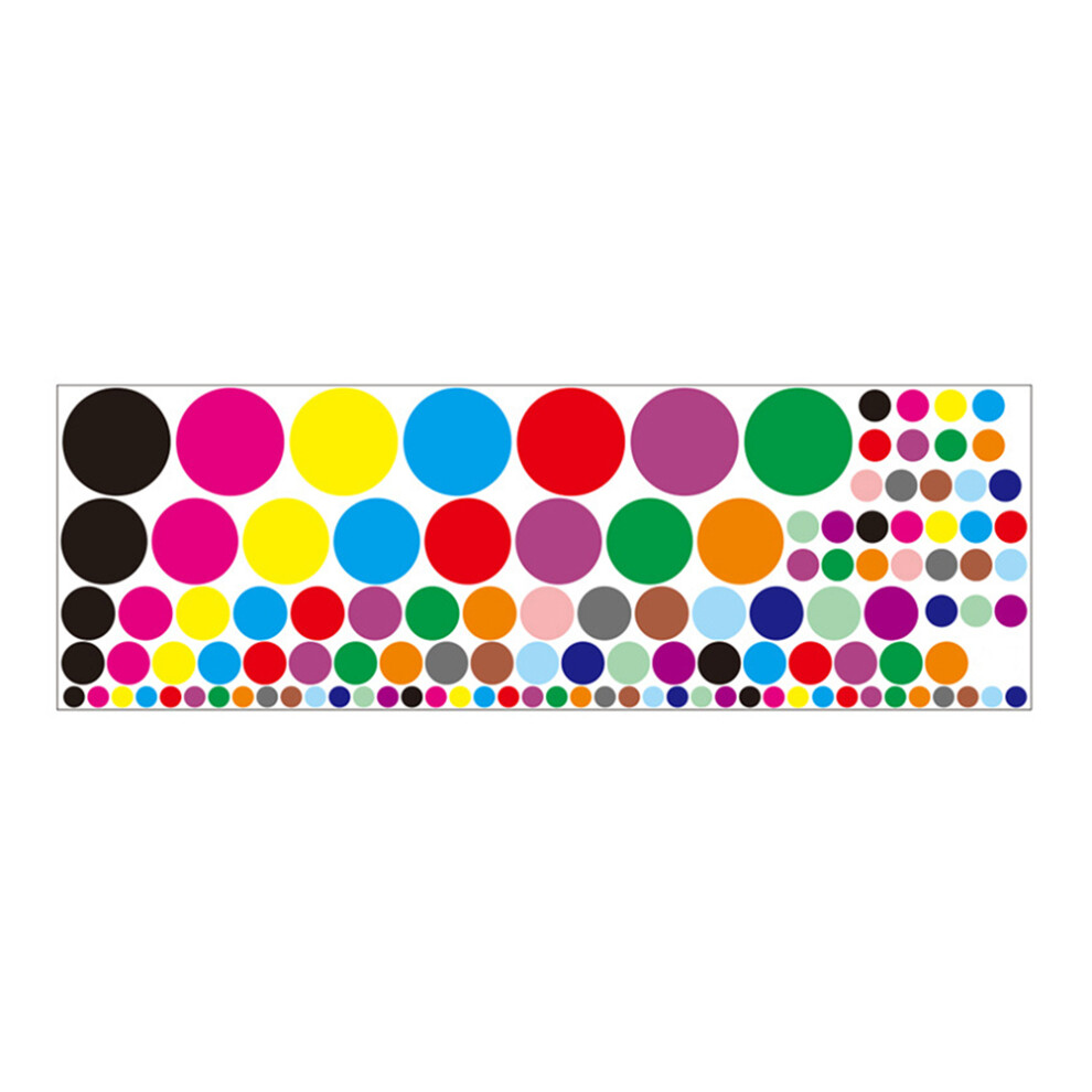 1Sheet Wall Sticker Coating Dot Child Pvc Artibetter