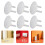 30Pcs Child Safety Outlet Plug Covers White Plastic Socket Protectors 11