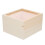 2 Count Organizer Box Small Wood Chest Decorative Boxes With Lids 3
