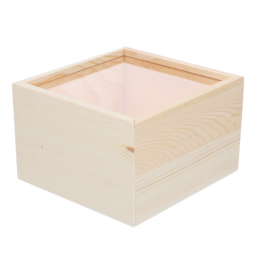 2 Count Organizer Box Small Wood Chest Decorative Boxes With Lids 2