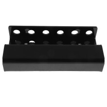 Acrylic Dart Holder Wall Mount Rack 6 Slots Black For Soft Tip Darts