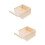 2 Count Organizer Box Small Wood Chest Decorative Boxes With Lids 9