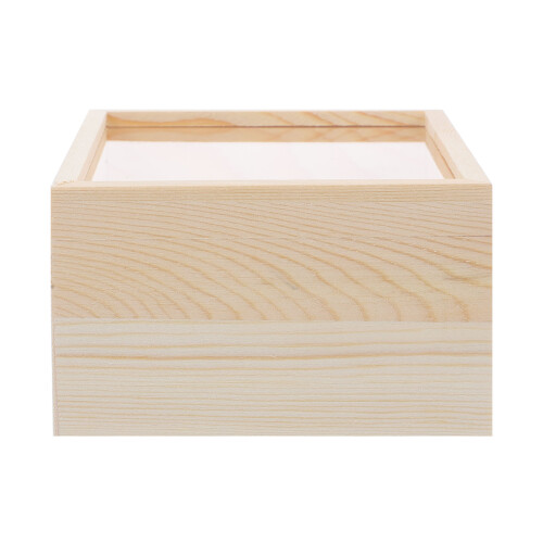 2 Count Organizer Box Small Wood Chest Decorative Boxes With Lids 1
