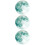 3Pièces Stickers Lumineux Vert PVC Décor 8