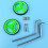 1Set Ruote Bilanciamento Resistente 8