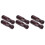 6 Pcs Non-Slip Octagonal Wooden Foosball Replacement Handles 4