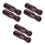 6 Pcs Non-Slip Octagonal Wooden Foosball Replacement Handles 10