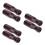 6 Pcs Non-Slip Octagonal Wooden Foosball Replacement Handles 5