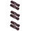 6 Pcs Non-Slip Octagonal Wooden Foosball Replacement Handles 6