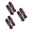 6 Pcs Non-Slip Octagonal Wooden Foosball Replacement Handles 7