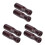 6 Pcs Non-Slip Octagonal Wooden Foosball Replacement Handles 8