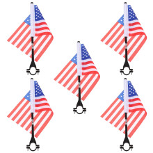 5 Sets Bicycle Safety Flag For Bike Handle Cycling Decor