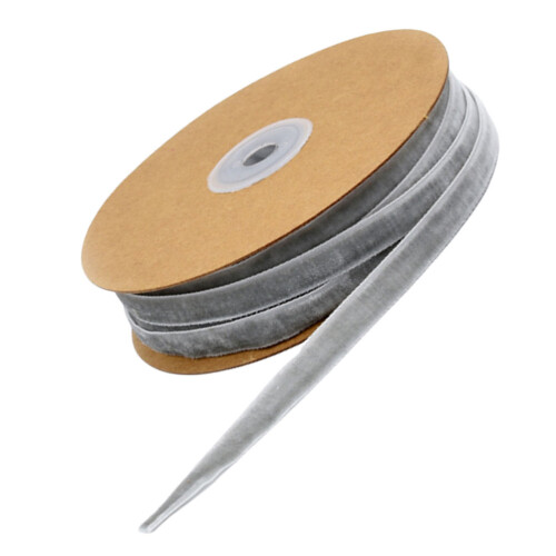 1Rouleau Ruban Gris Durable Pour Cadeaux Accessoires DIY