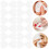 200 Sheets Heart Shaped Nail Polish Remover Wipes 7