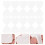200 Sheets Heart Shaped Nail Polish Remover Wipes 5