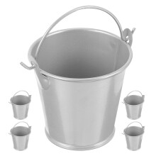 20 Pcs Small Metal Buckets With Handles For Party Favors Succulents