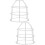 2Pcs Detector Protector Wall Mount Cover For Home Business 8