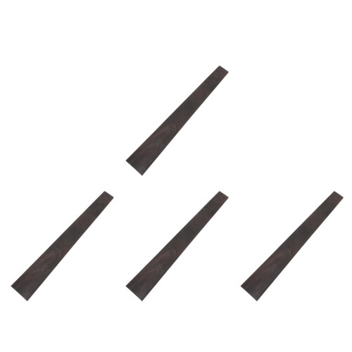 4pcs Violin Fingerboard Ebony Label 1