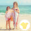 Poncho Spiaggia in Pile Con Ricamo Per 6
