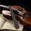 4pcs Violin Fingerboard Ebony Label 11