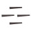 4pcs Violin Fingerboard Ebony Label 3