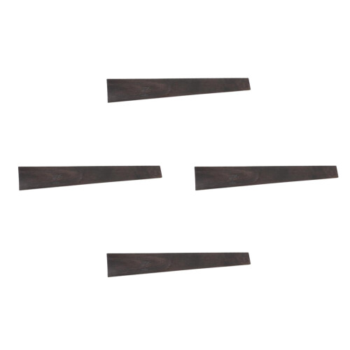 4pcs Violin Fingerboard Ebony Label 2