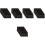 50Pcs Black Paper Envelope Storage Boxes with Open Window for Mailing 4
