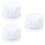 3Pcs Chef Hat Mesh Dustproof Breathable Food Workshop Protective Hat 7