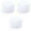 3Pcs Chef Hat Mesh Dustproof Breathable Food Workshop Protective Hat 3