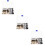 120 Pcs Magnetic Button Clasp Diy Snaps Fastener Clothing Clasp Button 9