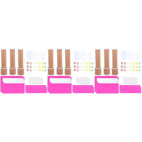 9 Sets Diy Kaleidoscope Making Kit Educational Science Toy 2