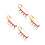 4Pz Vintage Brooch in Ottone Per E Sciarpa 3