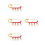 4Pz Vintage Brooch in Ottone Per E Sciarpa 2