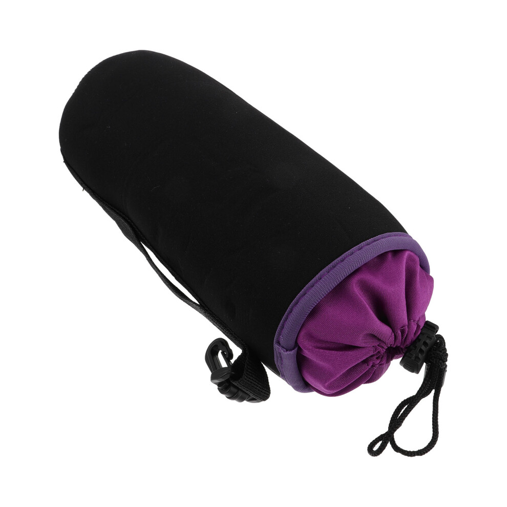 3Pcs Camera Lens Case Protective Case Large Velvet Neoprene 3583753574600