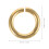 10Pz Anelli Collegamento in Ottone Per Cuoio DIY 2