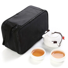 2pcs Set Porcelain Kung Fu Tea Ware Travel Tea Cup Ceramics