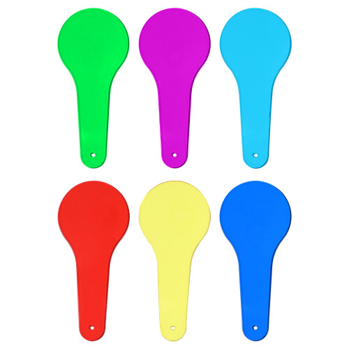 18 Pcs Color Paddles For Kids Optical Experiment Learning Tool 2