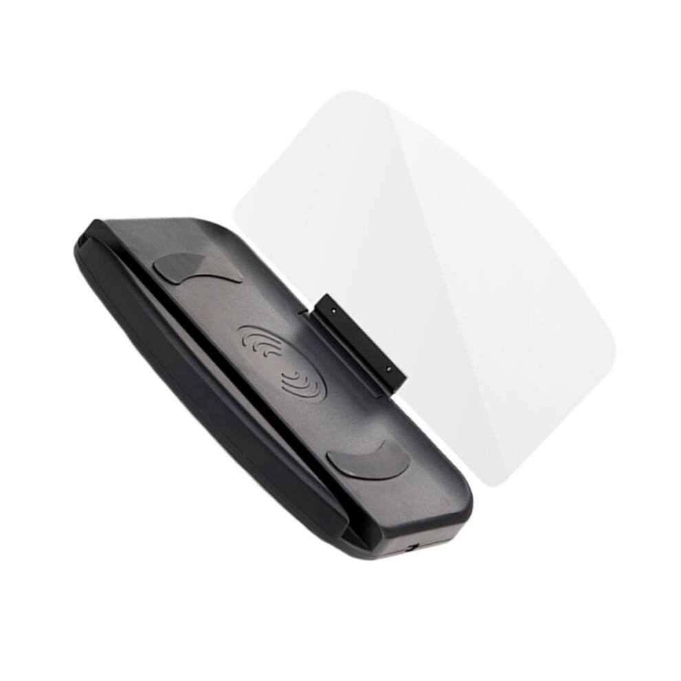 Car Mobile Phone Holder Automatic Induction Wireless Charger Black 3583931202073