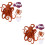 2 Set Mini Creature Giocattoli Bambini 7