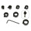 18 Pcs Woodworking Drill Bit Depth Stop Collars Ring Positioner 3-16mm 1