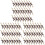 150 Pcs Baking Packaging Tie Bowknot Wire Food Sealing Wrappers 2