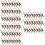 150 Pcs Baking Packaging Tie Bowknot Wire Food Sealing Wrappers 6