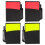4 Sets Referee Cards with Holder Score Book Pencil 1