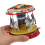 2 Pcs Tin Retro Merry-Go-Round Clockwork Toy For Home Decor 8