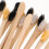 15 Pcs Bamboo Toothbrush Set Soft Bristles Comfortable Grip Portable 8
