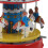 2 Pcs Tin Retro Merry-Go-Round Clockwork Toy For Home Decor 6
