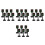 24 Pcs Traffic Light Simulation Toy for Kids Educational Playset 6