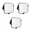 3Pcs Universal Car Interior Rearview Mirror For Child Safety 8