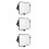 3Pcs Universal Car Interior Rearview Mirror For Child Safety 6