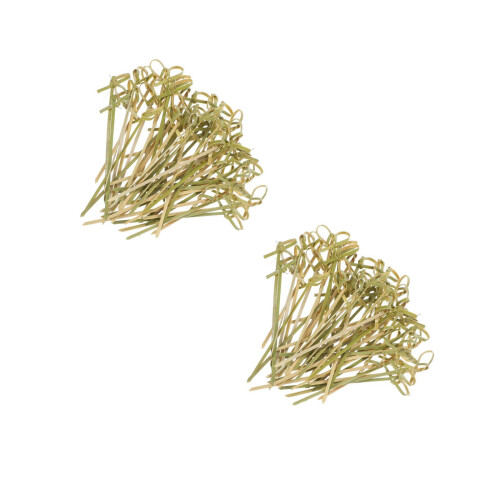 800 Pcs Bamboo Cocktail Picks For Appetizers And Party Drinks 2